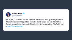 Renzi: allenza Putin-Xi-Modi un grosso problema Serve politica occidentale diversa