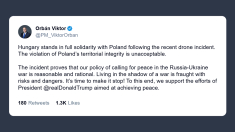 Primo ministro ungherese: piena solidarietà alla Polonia Bisogna porre fine alla guerra in Ucraina