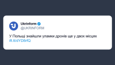 Ukrinform: ritrovati frammenti di drone in Polonia