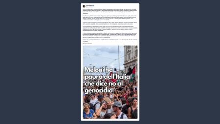 Boldrini: mezzo milione di italiani contro il genocidio Meloni non ignori la voce delle piazze