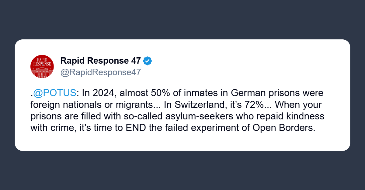 Trump: basta frontiere aperte Migranti riempiono le carceri in Europa