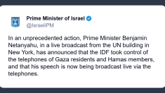 Netanyahu ha parlato a Gaza prendendo il controllo dei telefoni “nemici”