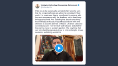 Zelensky: Russia costretta a inventare nuove ragioni per giustificare guerra