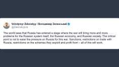 Zelensky: economia russa vacilla sempre di più Non allentare pressione