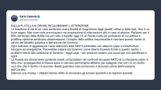 Calenda: Flotilla importante ma quello russo è un problema che va discusso subito
