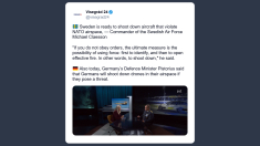 Svezia pronta a abbattere aerei che violino lo spazio aereo Nato