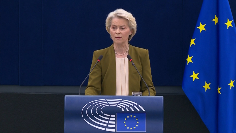 Ursula von der Leyen, foto: screenshot da video