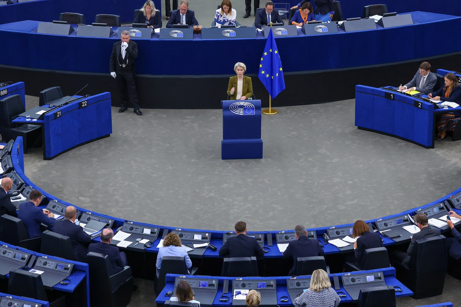 La von der Leyen chiede di superare la «nostalgia» degli Stati nazionali