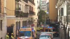 Quattro morti per un edificio di sei piani crollato nel centro di Madrid