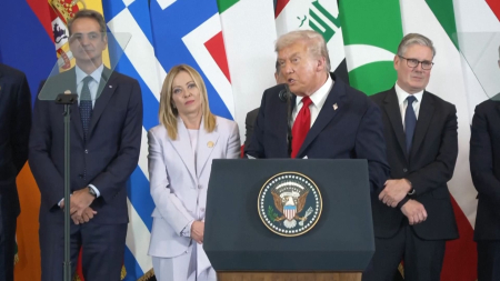 Trump: Giorgia Meloni è una bella giovane donna