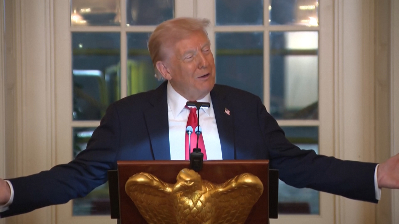 Donald Trump (screenshot da video Reuters).