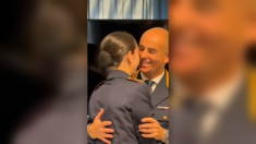 Poliziotto della questura di Roma va in pensione e “passa il testimone” alla figlia commissario