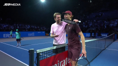 Sinner in semifinale, risate con l’avversario Bublik a fine incontro