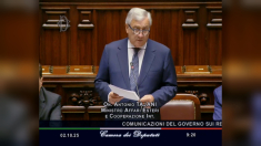 Il discorso di Tajani alla Camera sulla Flotilla