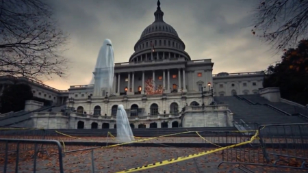Capitol Hill infestato da fantasmi, il meme della Casa Bianca rivolto ai Dem