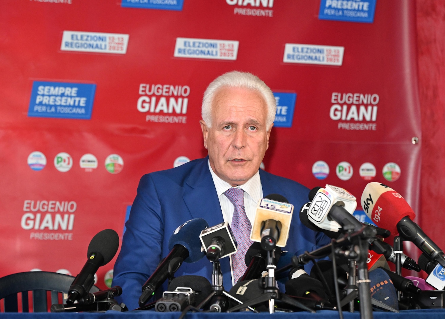 Vince Giani, la Toscana resta “rossa”