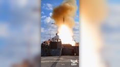 Lancio di un missile durante l’esercitazione Usa nell’Oceano Atlantico