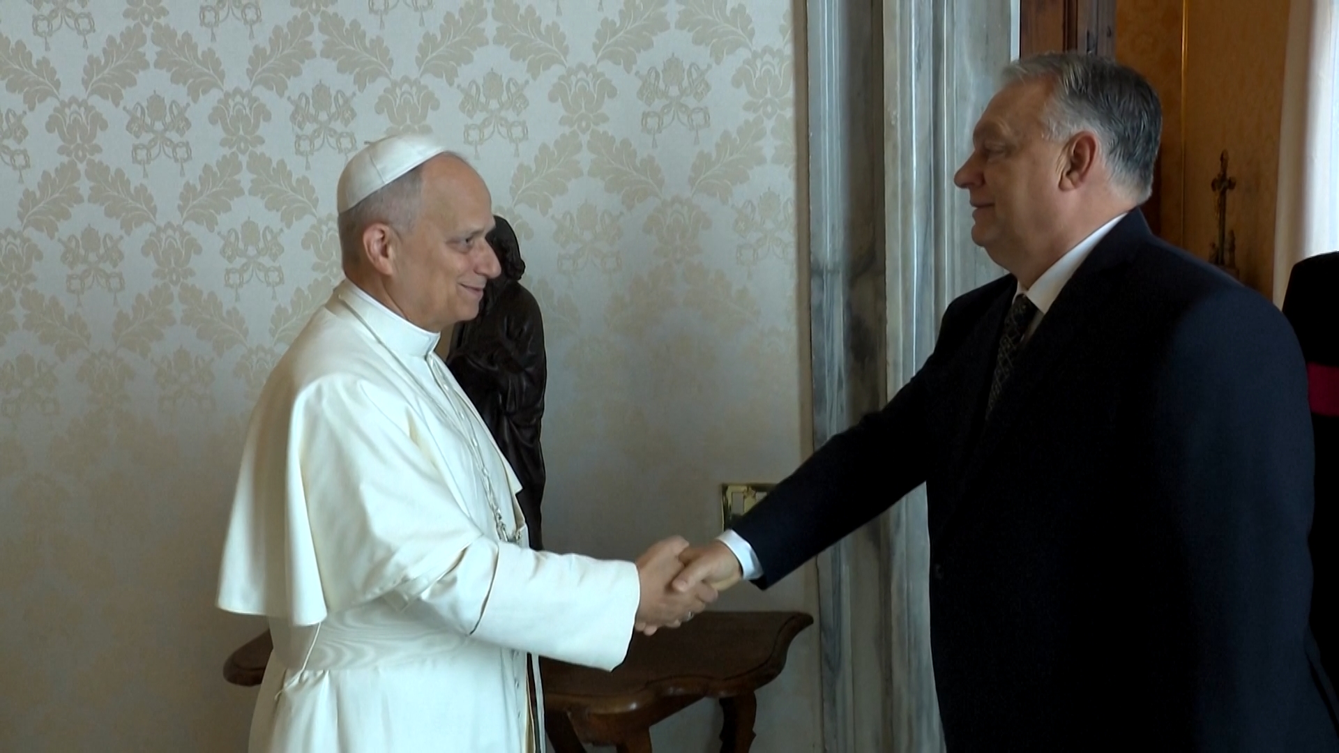 Papa Leone incontra il premier ungherese Orbán in Vaticano