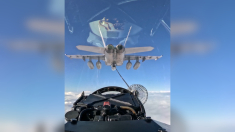 Rifornimento in volo del Boeing Super Hornet