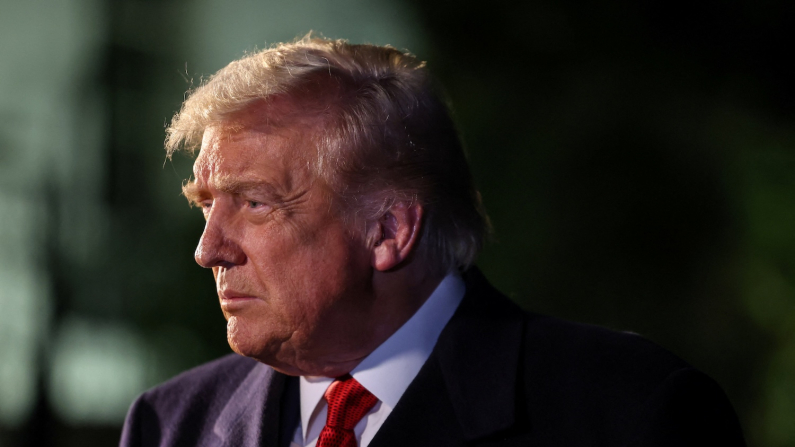 Donald Trump in un'immagine d'archivio (foto REUTERS/Kylie Cooper).