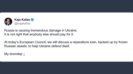 Kallas: dobbiamo aiutare l’Ucraina a difendersi