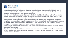 Crosetto: i nostri militari sono pronti a difendere anche gli italiani che li disprezzano