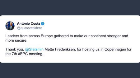 Costa: presidenti europei riuniti per rendere continente più forte e sicuro
