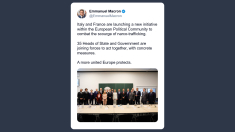 Macron: Italia e Francia unite contro il narcotraffico
