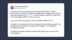 Guterres: porre fine al tragico conflitto a Gaza