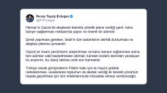 Erdogan: genocidio a Gaza deve finire Pieno supporto della Turchia