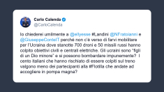 Calenda su Schlein, Landini, Fratoianni e Conte: perché silenzio sui bombardamenti in Ucraina?