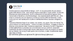 Terzi: Francesca Albanese finge di non vedere
