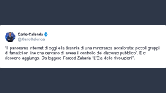 Calenda: internet oggi è la tirannia di una minoranza accalorata