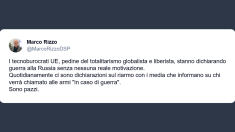 Rizzo: i tecnoburocrati Ue dichiarano guerra alla Russia senza nessuna motivazione