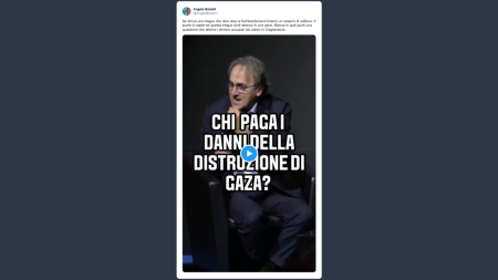 Bonelli: bene la tregua a Gaza
