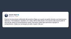 Antonio Tajani: solidarietà alla senatrice Segre