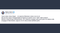 Salvini: insopportabile arroganza di Albanese Il nuovo “idolo” della sinistra