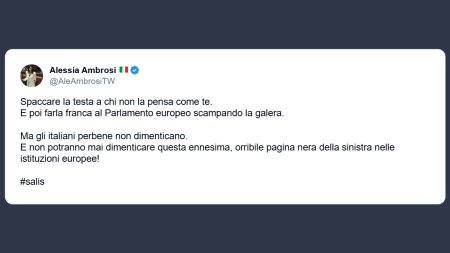 Ambrosi sul caso Salis: gli italiani perbene non dimenticano «orribile pagina nera della sinistra»
