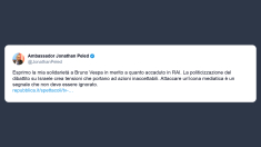 Ambasciatore Israele: solidarietà a Bruno Vespa