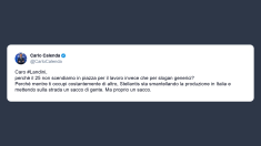 Calenda a Landini: perché non scendere in piazza per il lavoro e non per gli slogan?