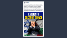 Tajani: l’accordo di pace per Gaza è un momento cruciale della Storia