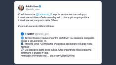 Urso su Iveco: confidiamo che Leonardo assicuri sviluppo industriale