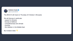 Costa annuncia il Consiglio europeo per il 23 ottobre a Bruxelles