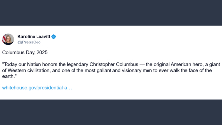 Trump reintroduce il Columbus Day negli Stati Uniti