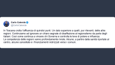 Calenda: Le competenze delle regioni vanno profondamente riviste