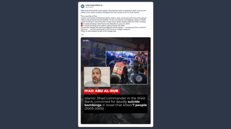 Israele: liberiamo le persone peggiori al mondo pur di riportare a casa i nostri familiari