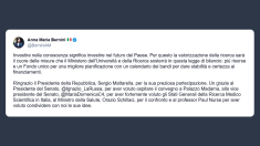 Bernini: serve investire nella conoscenza e nel futuro dell’Italia