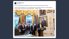 Trump: da inizio mandato l’Fbi ha arrestato oltre 23 mila criminali