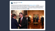 Ministro Esteri israeliano: un onore incontrare a Roma il presidente del Senato italiano