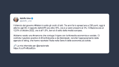 Urso: il bilancio del Governo Meloni è sotto gli occhi di tutti